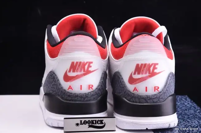 1st Kicks Shoes 3 RETRO CZ6431-100 AIR JORDAN FIRE 